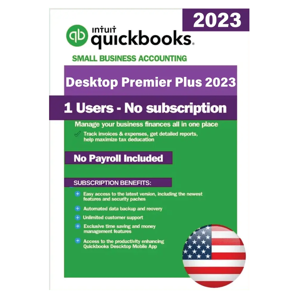 QuickBooks Desktop Premier 2023 | No Subscription Required