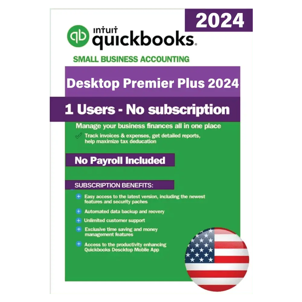 QuickBooks Desktop Premier 2024 | No Subscription Required